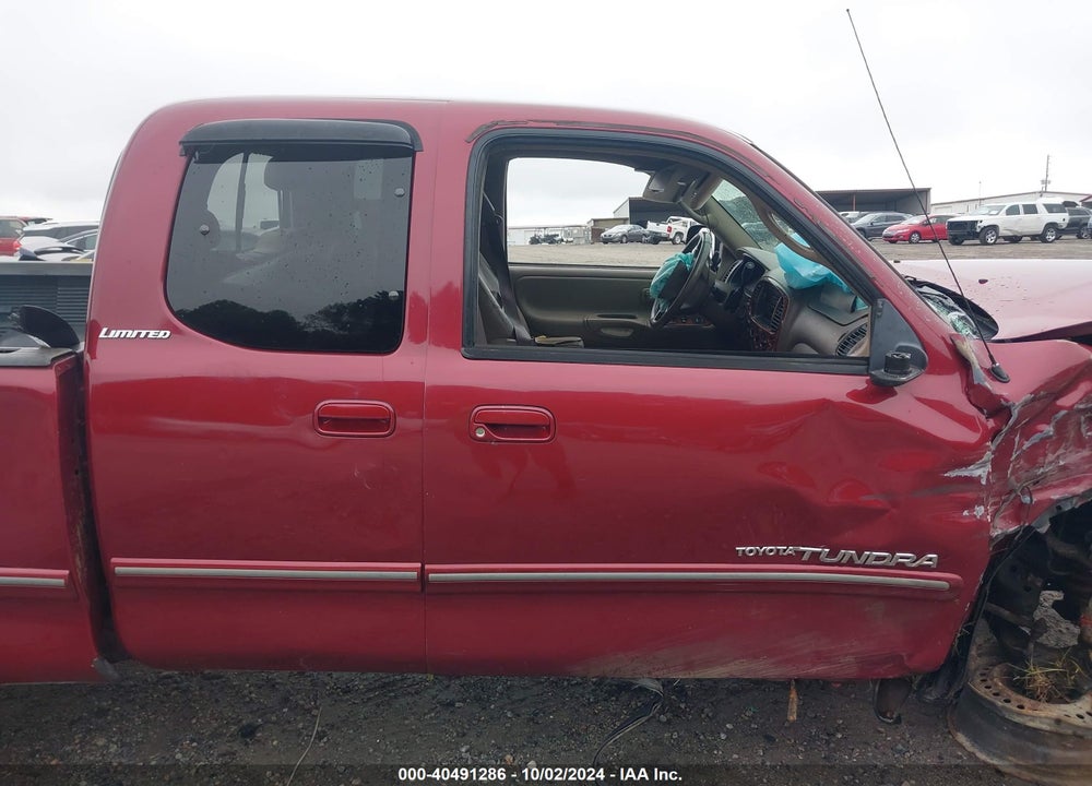 2001 TOYOTA TUNDRA LTD V8 VIN: 5TBBT48181S197706