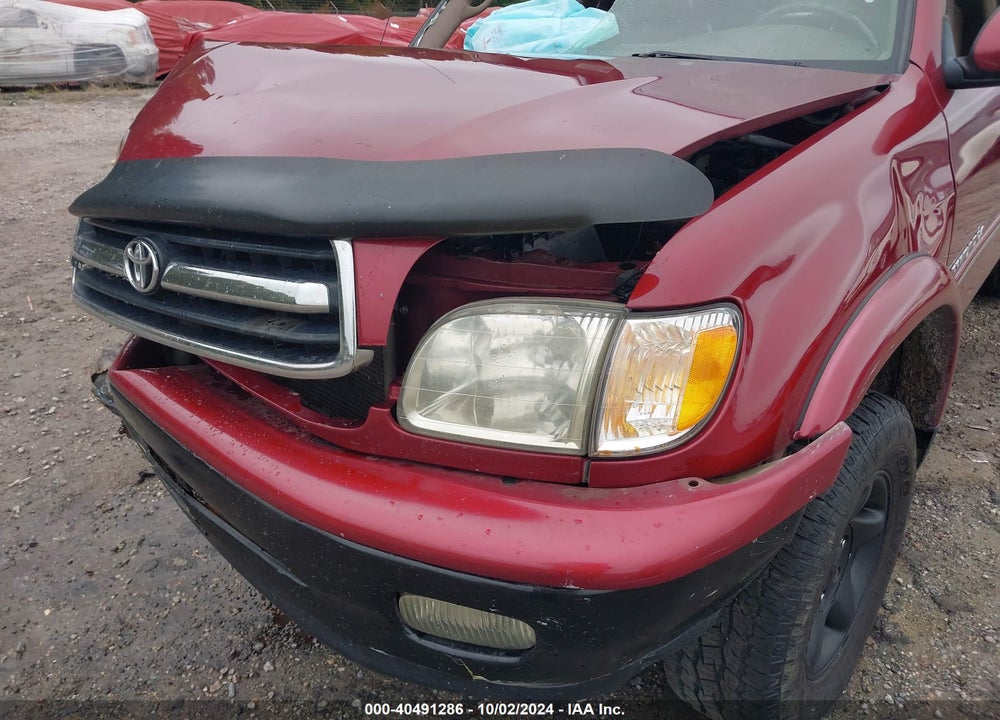 2001 TOYOTA TUNDRA LTD V8 VIN: 5TBBT48181S197706
