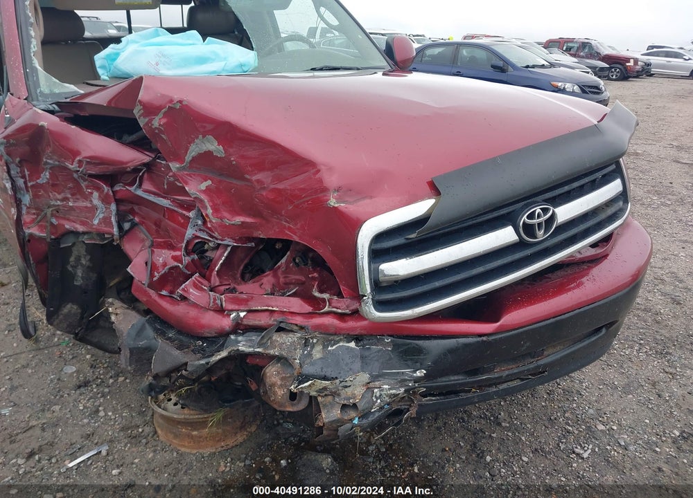 2001 TOYOTA TUNDRA LTD V8 VIN: 5TBBT48181S197706