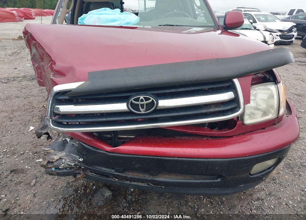 2001 TOYOTA TUNDRA LTD V8 VIN: 5TBBT48181S197706