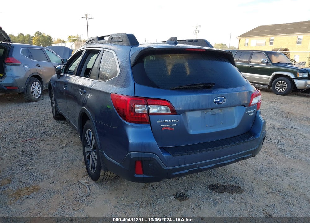 2018 SUBARU OUTBACK 3.6R LIMITED VIN: 4S4BSENC8J3349583