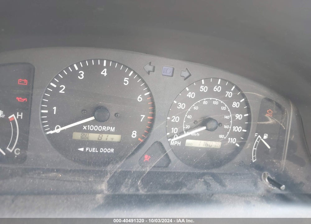 2001 TOYOTA COROLLA LE VIN: 2T1BR12E71C464391