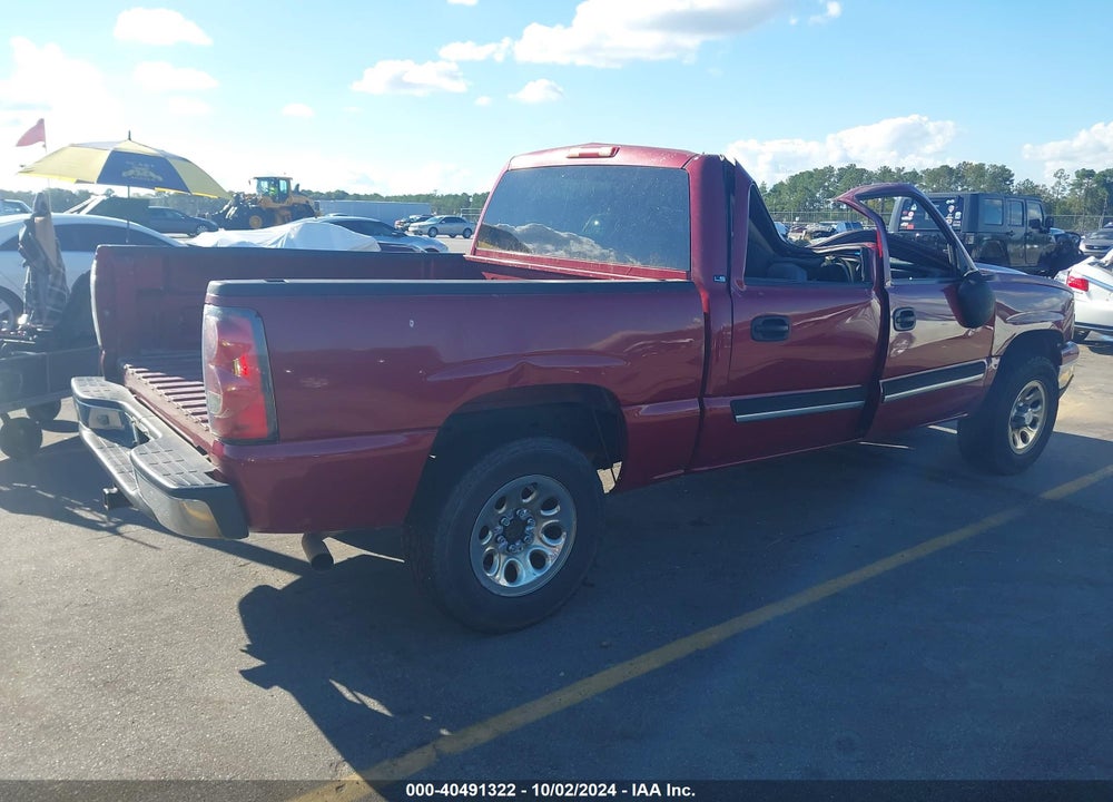 2007 CHEVROLET SILVERADO 1500 CLASSIC LS VIN: 2GCEC13V371166957