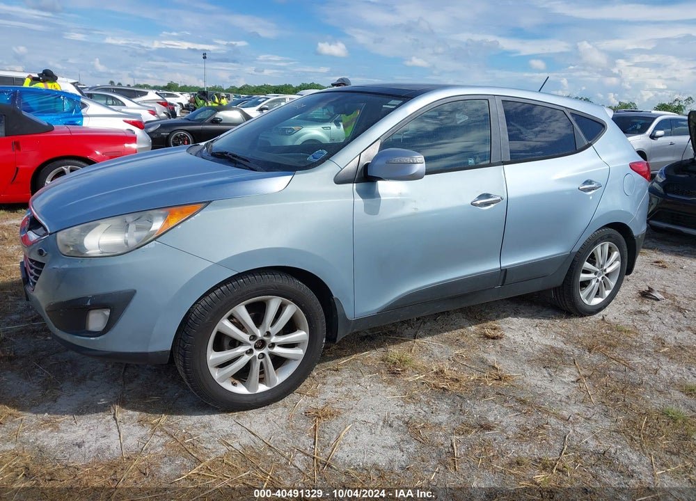 2011 HYUNDAI TUCSON LIMITED VIN: KM8JU3AC0BU222578