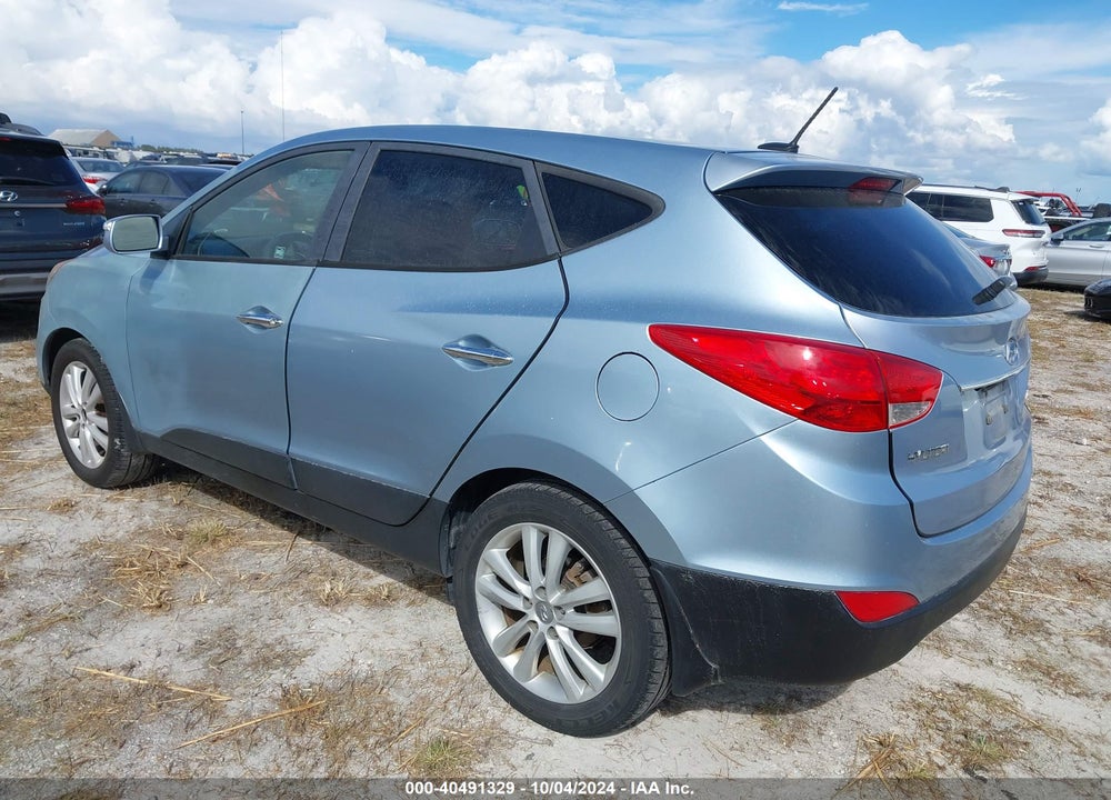 2011 HYUNDAI TUCSON LIMITED VIN: KM8JU3AC0BU222578