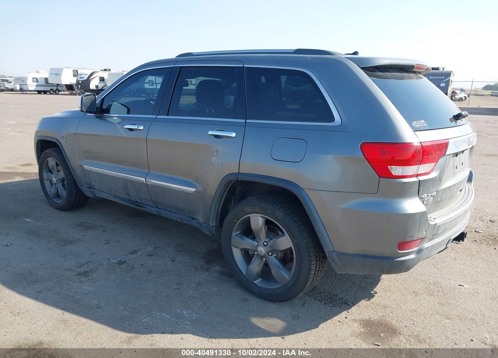 2012 JEEP GRAND CHEROKEE OVERLAND VIN: 1C4RJFCG5CC325326
