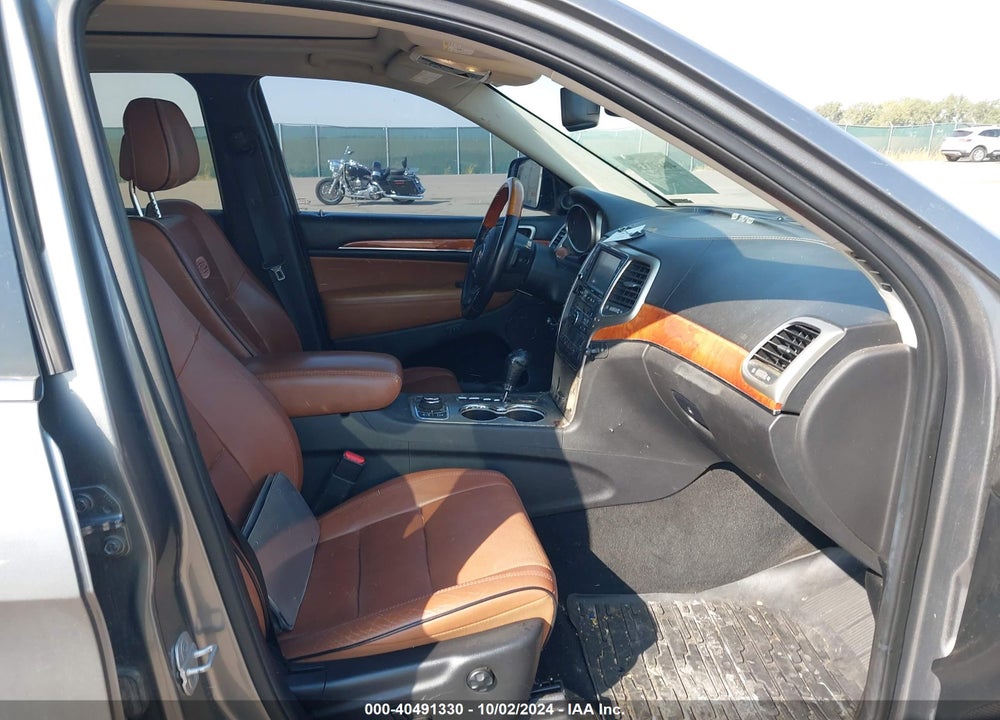 2012 JEEP GRAND CHEROKEE OVERLAND VIN: 1C4RJFCG5CC325326