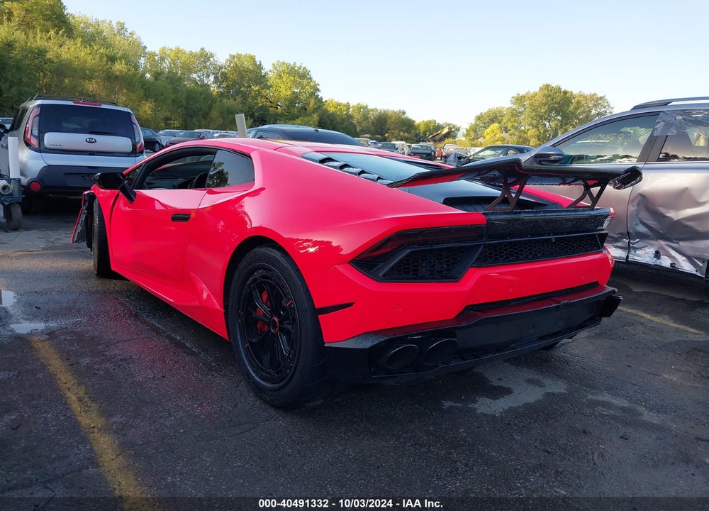 2017 LAMBORGHINI HURACAN VIN: ZHWUC2ZF9HLA07464