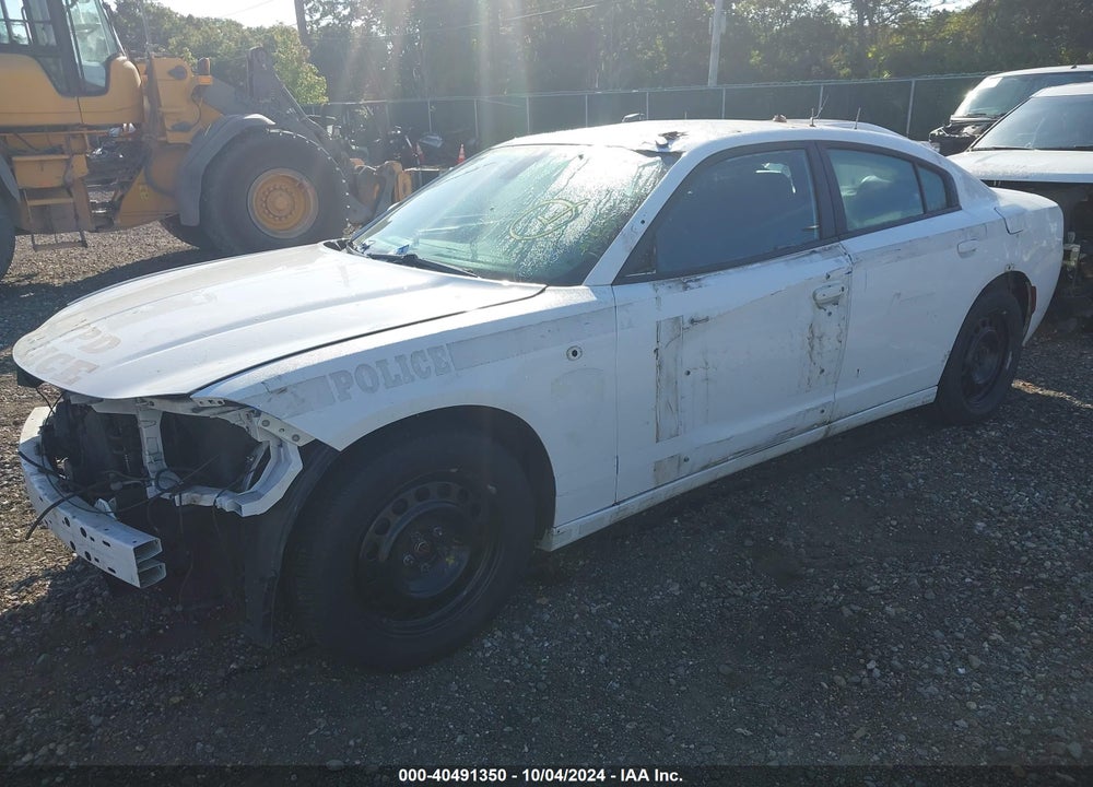 2016 DODGE CHARGER POLICE VIN: 2C3CDXKT4GH342059