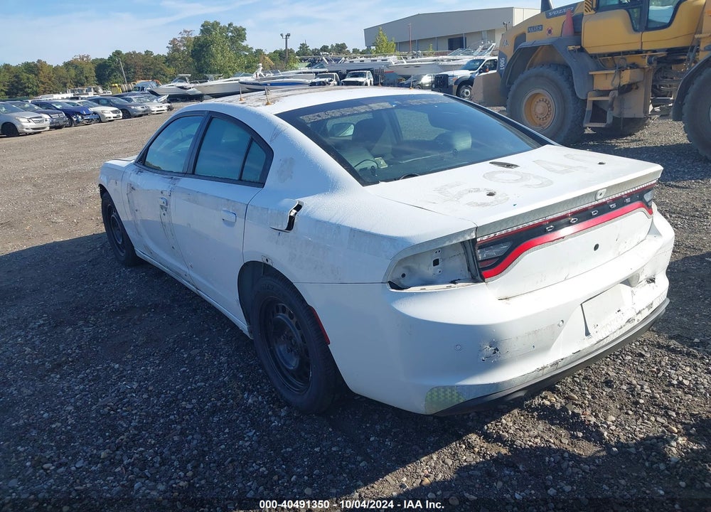 2016 DODGE CHARGER POLICE VIN: 2C3CDXKT4GH342059