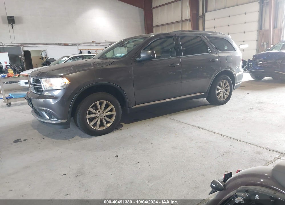 2014 DODGE DURANGO SXT VIN: 1C4RDJAG6EC550614