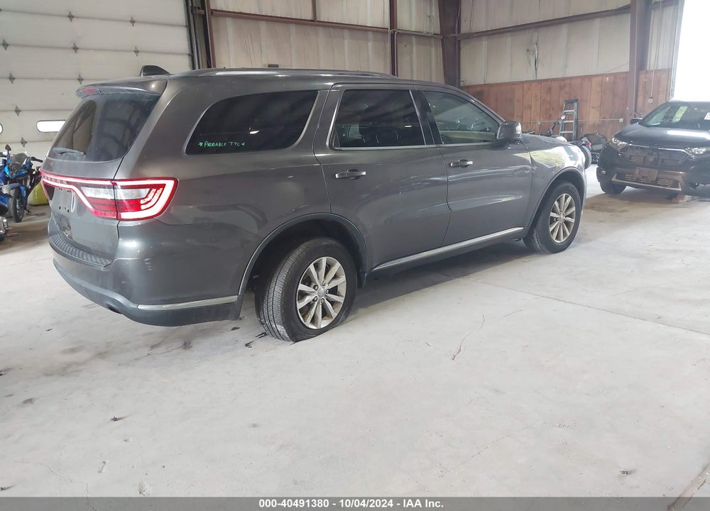 2014 DODGE DURANGO SXT VIN: 1C4RDJAG6EC550614