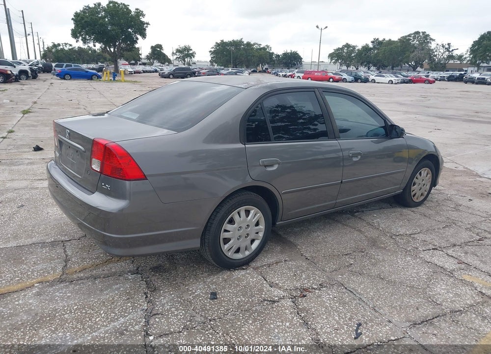 2004 HONDA CIVIC LX VIN: 2HGES16534H511066