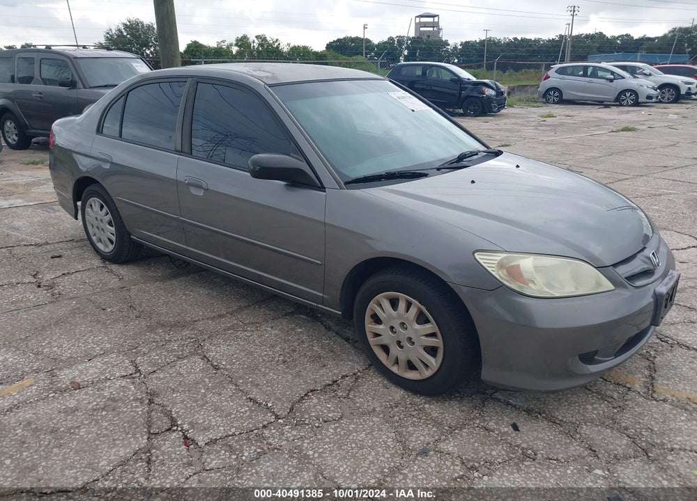 2004 HONDA CIVIC LX VIN: 2HGES16534H511066