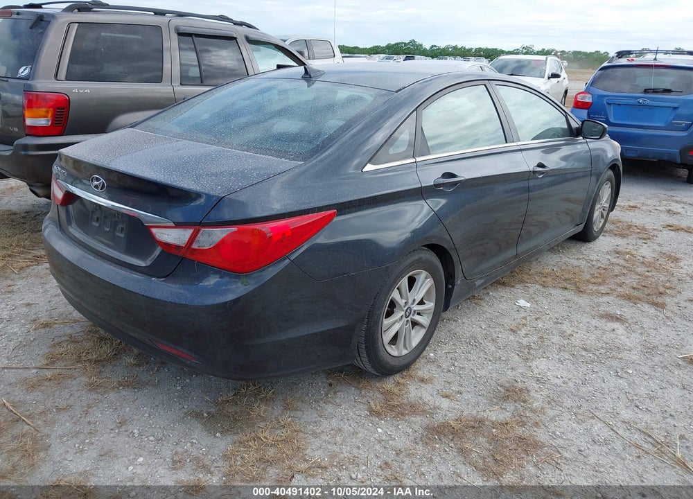 2013 HYUNDAI SONATA GLS VIN: 5NPEB4ACXDH809420