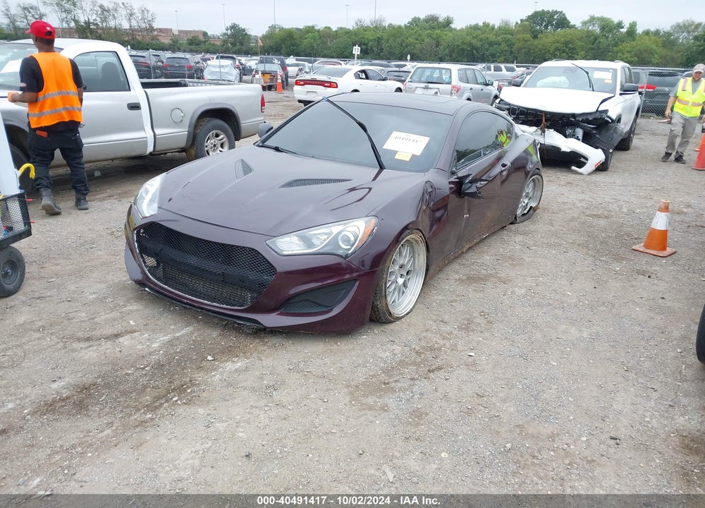 2013 HYUNDAI GENESIS 2.0T PREMIUM VIN: KMHHT6KD8DU111290