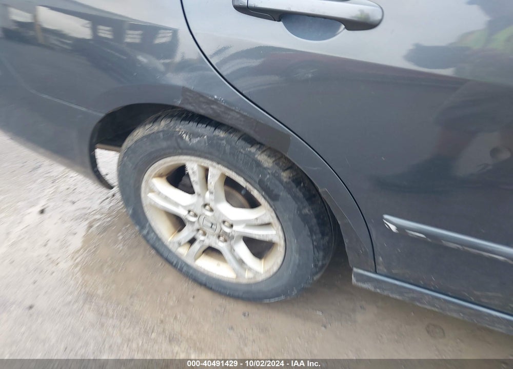 2007 HONDA ACCORD 2.4 SE VIN: 1HGCM56337A021611