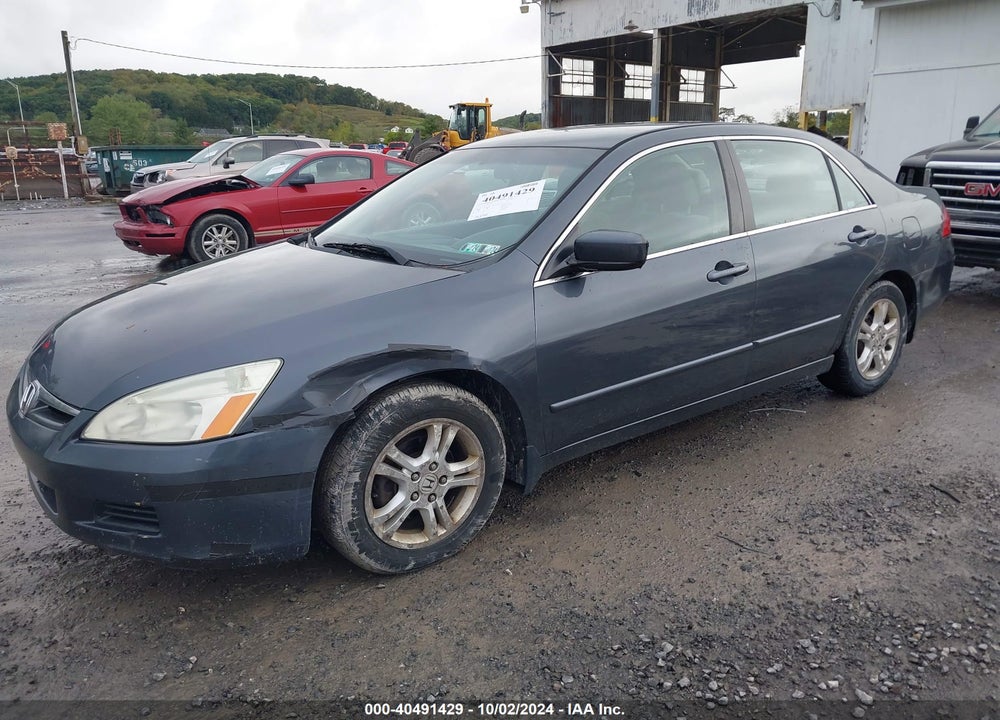 2007 HONDA ACCORD 2.4 SE VIN: 1HGCM56337A021611