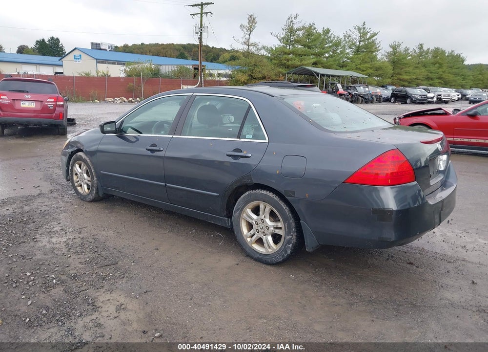 2007 HONDA ACCORD 2.4 SE VIN: 1HGCM56337A021611