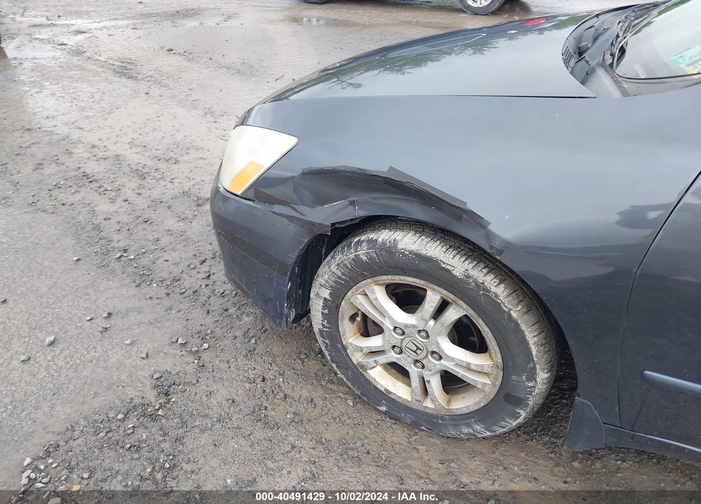 2007 HONDA ACCORD 2.4 SE VIN: 1HGCM56337A021611