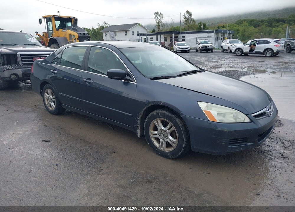 2007 HONDA ACCORD 2.4 SE VIN: 1HGCM56337A021611