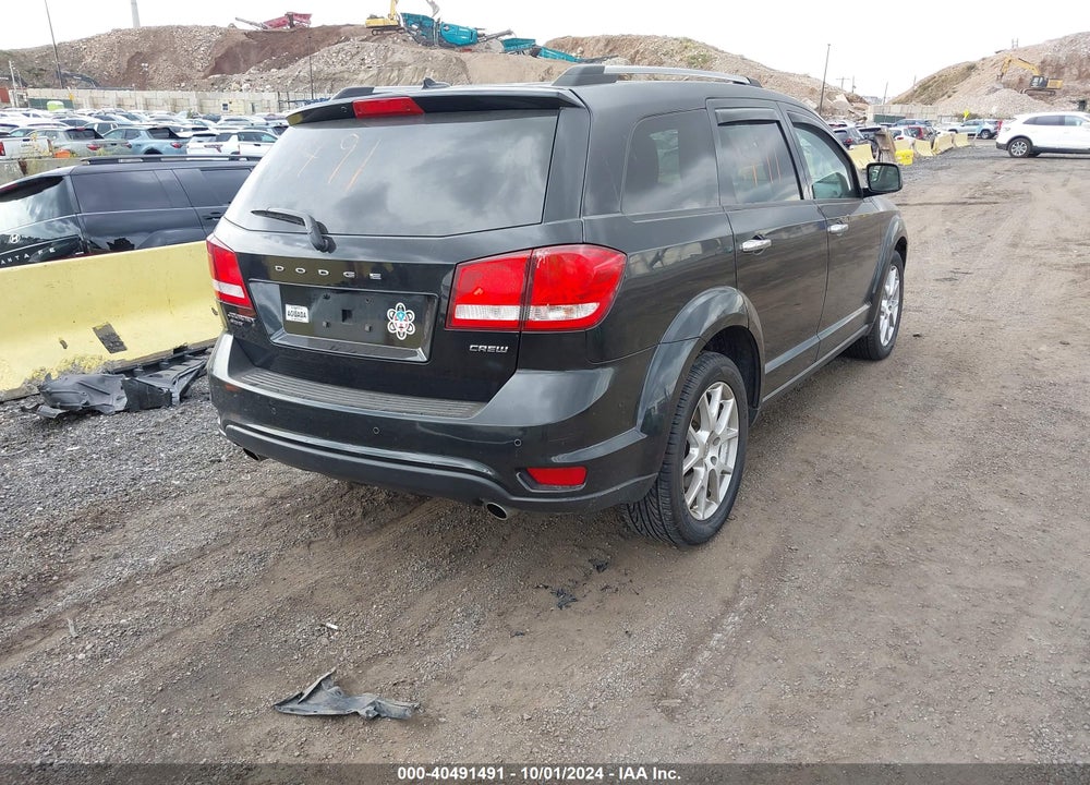 2013 DODGE JOURNEY CREW VIN: 3C4PDDDG4DT641629