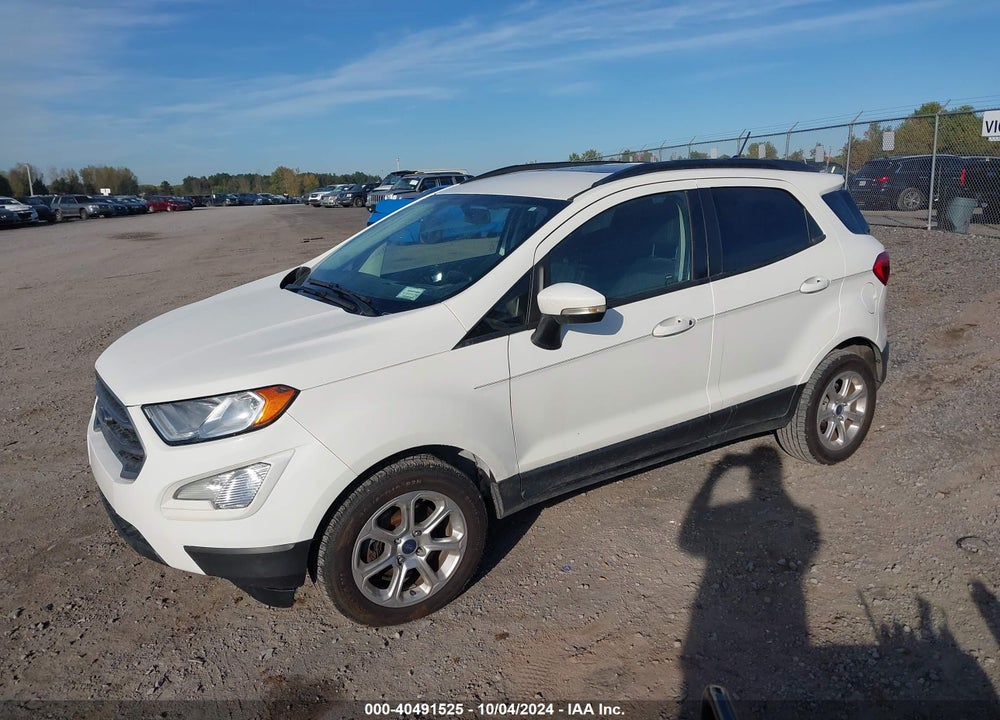 2018 FORD ECOSPORT SE VIN: MAJ3P1TE3JC172664