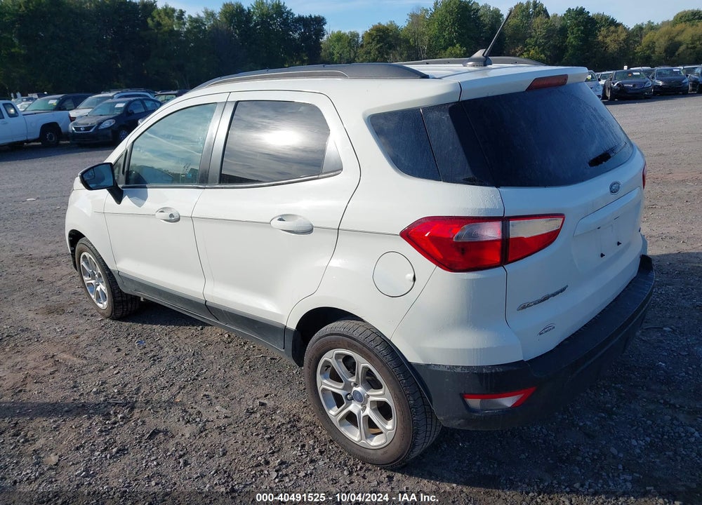 2018 FORD ECOSPORT SE VIN: MAJ3P1TE3JC172664