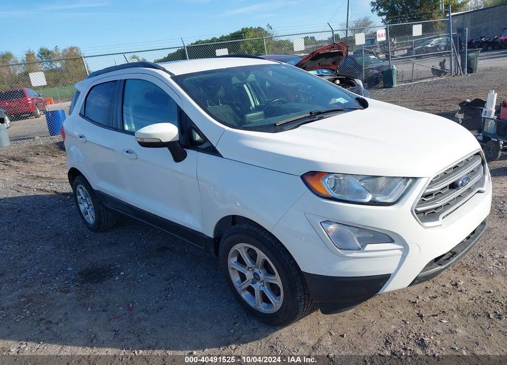 2018 FORD ECOSPORT SE VIN: MAJ3P1TE3JC172664