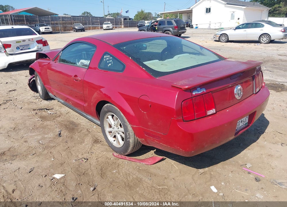 2008 FORD MUSTANG V6 DELUXE/V6 PREMIUM VIN: 1ZVHT80N185109521