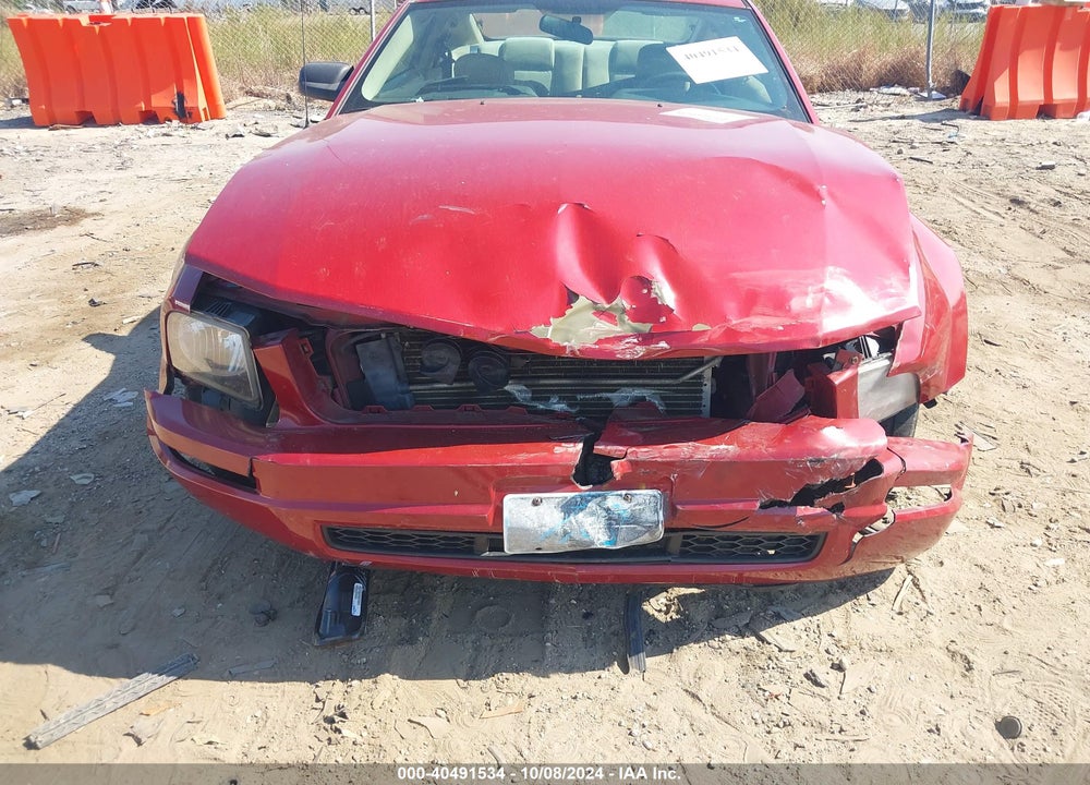 2008 FORD MUSTANG V6 DELUXE/V6 PREMIUM VIN: 1ZVHT80N185109521