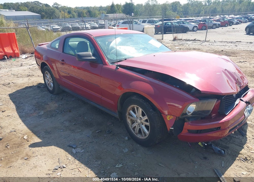 2008 FORD MUSTANG V6 DELUXE/V6 PREMIUM VIN: 1ZVHT80N185109521