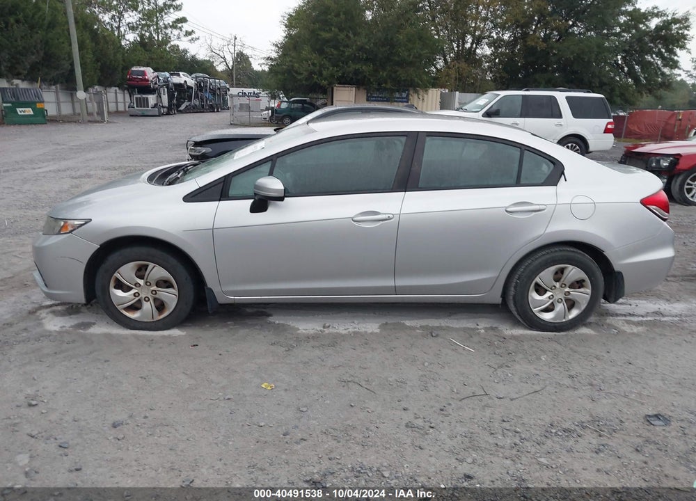 2015 HONDA CIVIC LX VIN: 19XFB2F58FE070154