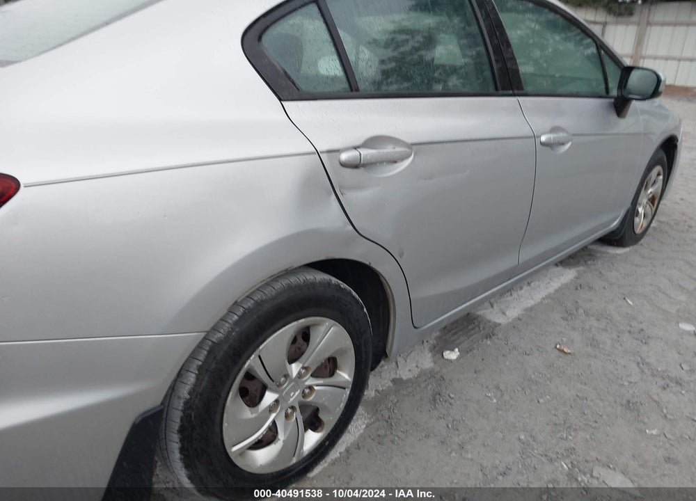 2015 HONDA CIVIC LX VIN: 19XFB2F58FE070154