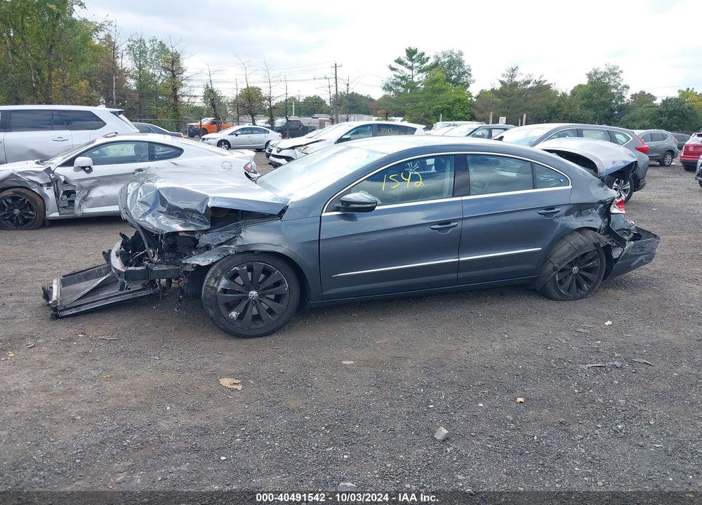2011 VOLKSWAGEN CC SPORT VIN: WVWMP7AN0BE711512