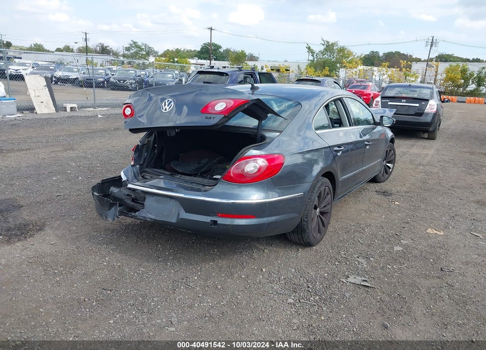 2011 VOLKSWAGEN CC SPORT VIN: WVWMP7AN0BE711512
