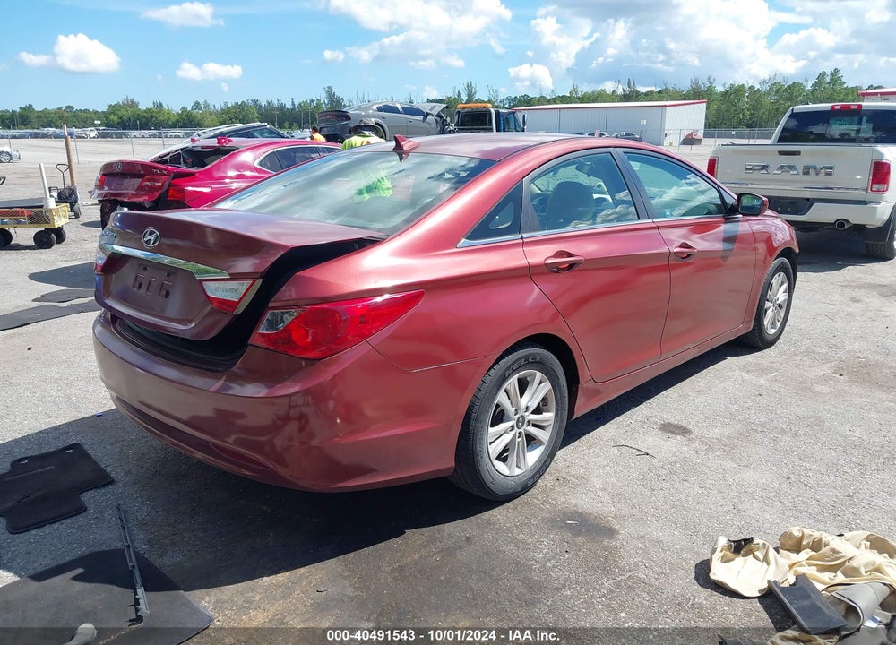 2011 HYUNDAI SONATA GLS VIN: 5NPEB4AC1BH254306