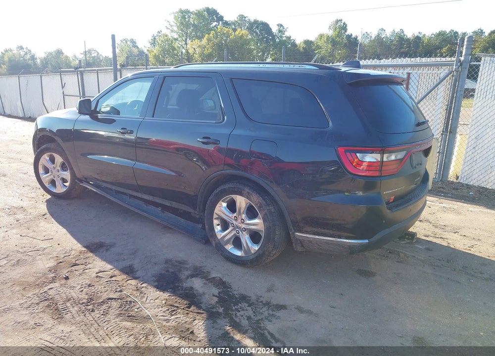 2014 DODGE DURANGO LIMITED VIN: 1C4RDHDG4EC520225