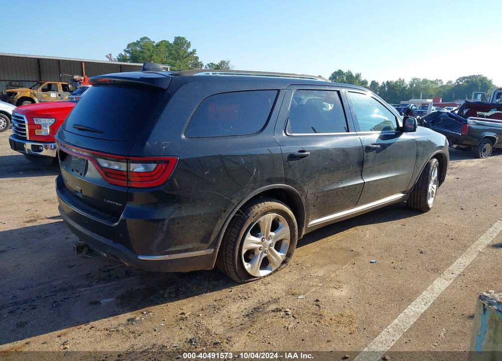 2014 DODGE DURANGO LIMITED VIN: 1C4RDHDG4EC520225
