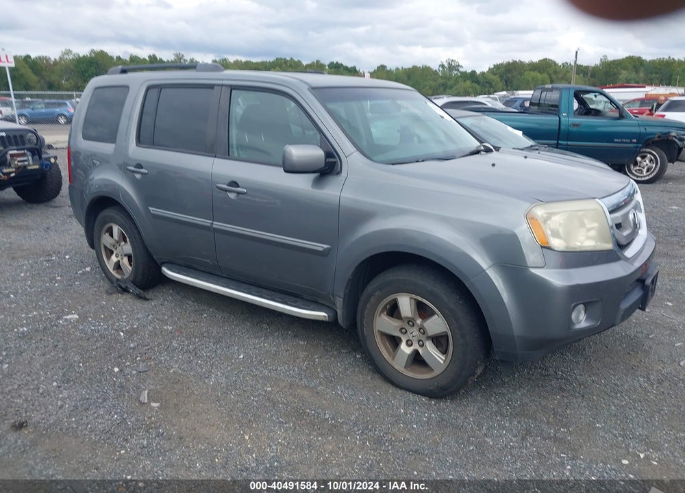 2009 HONDA PILOT EX-L VIN: 5FNYF48629B054741