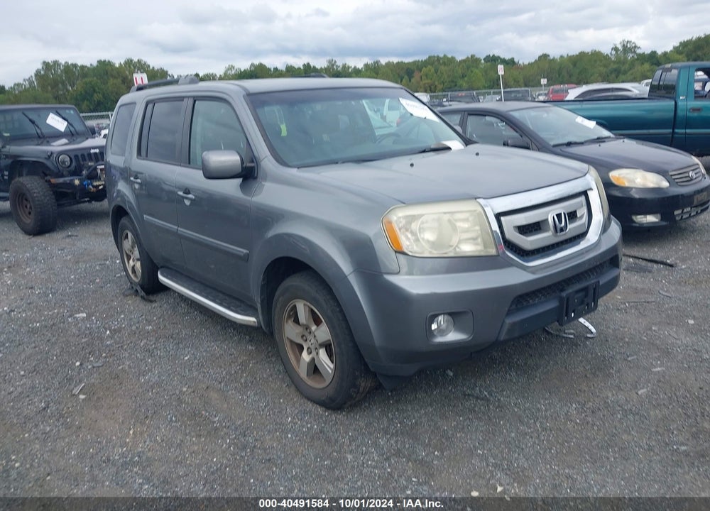 2009 HONDA PILOT EX-L VIN: 5FNYF48629B054741