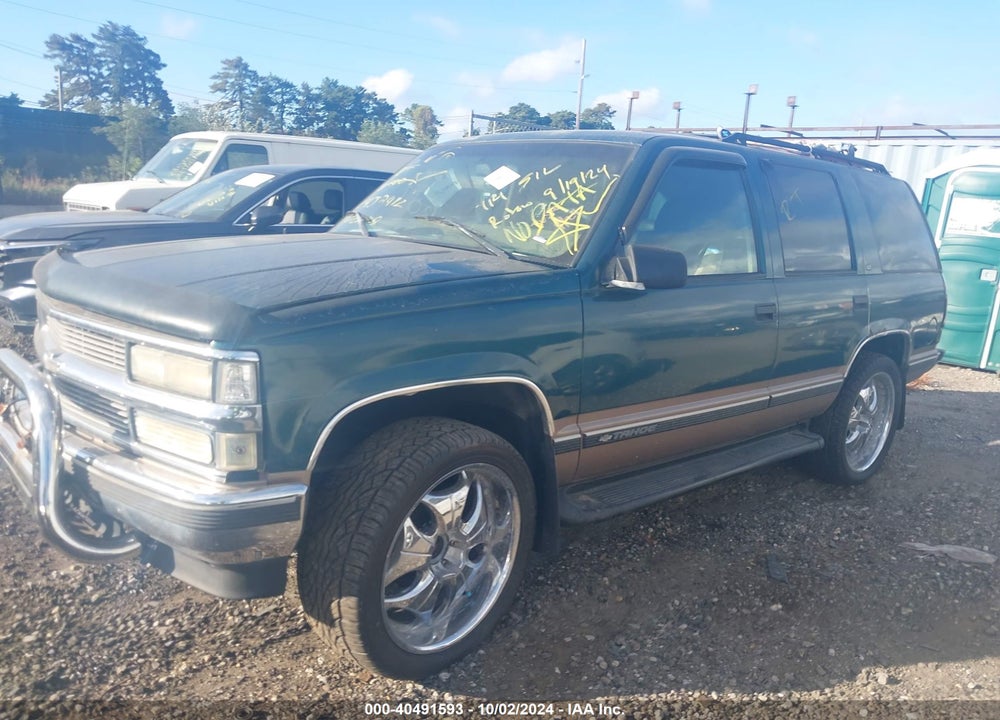 1998 CHEVROLET TAHOE LS VIN: 1GNEK13R1WJ302987