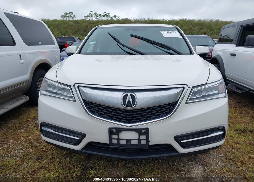 2015 ACURA MDX TECHNOLOGY PACKAGE VIN: 5FRYD4H47FB010569