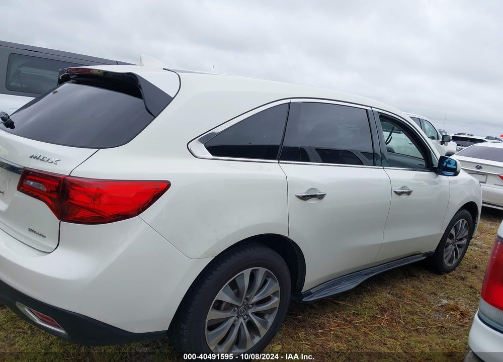 2015 ACURA MDX TECHNOLOGY PACKAGE VIN: 5FRYD4H47FB010569