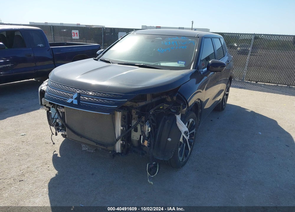 2022 MITSUBISHI OUTLANDER BLACK EDITION 2WD/SE 2.5 2WD/SE LAUNCH EDITION 2WD VIN: JA4J3UA81NZ090800