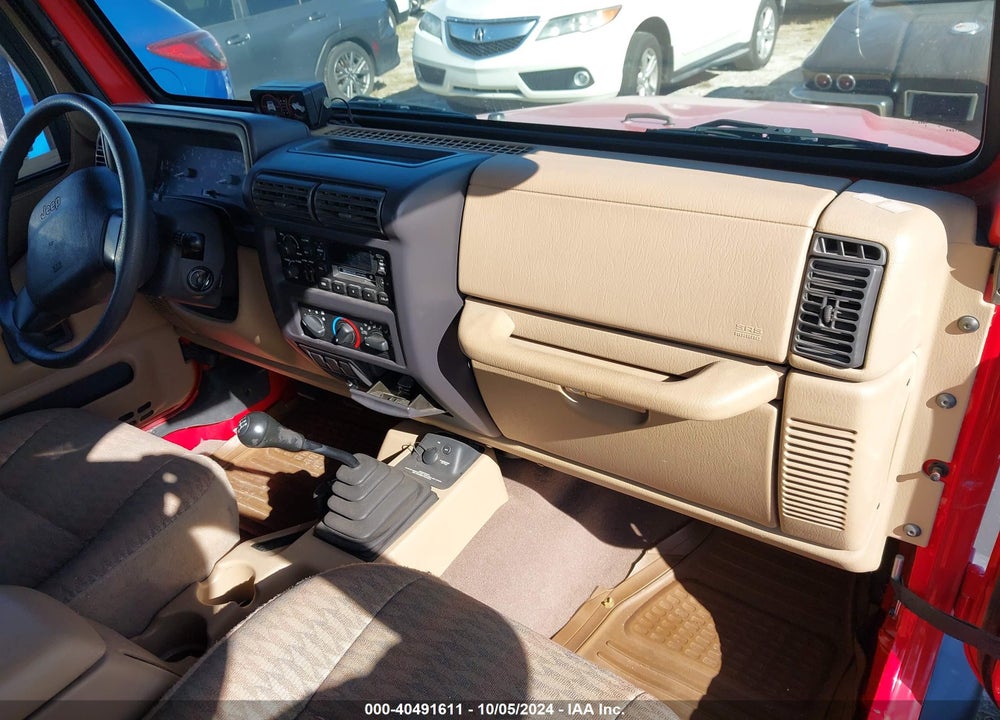 1999 JEEP WRANGLER SPORT VIN: 1J4FY19S4XP482688