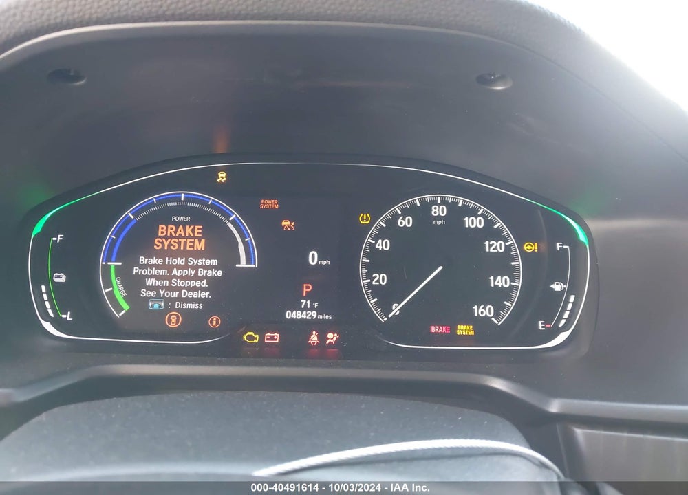 2022 HONDA ACCORD HYBRID TOURING VIN: 1HGCV3F98NA023731