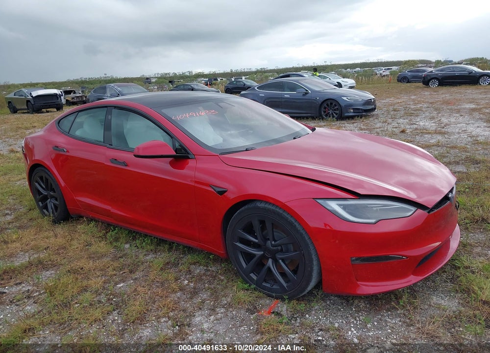 2022 TESLA MODEL S DUAL MOTOR ALL-WHEEL DRIVE VIN: 5YJSA1E58NF487909