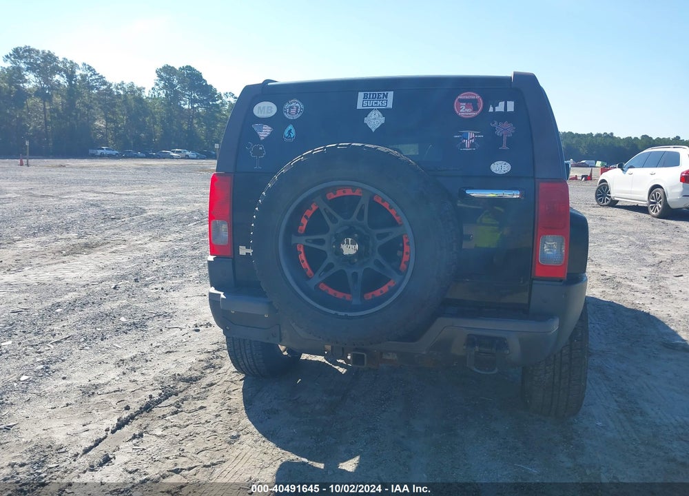 2007 HUMMER H3 SUV VIN: 5GTDN13E578201607