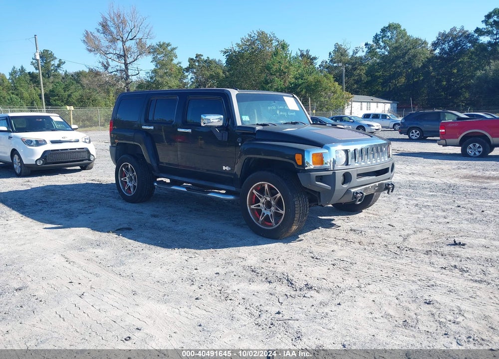 2007 HUMMER H3 SUV VIN: 5GTDN13E578201607